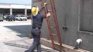 20 Foot Straight Ladder Lifting Carrying and Raising [upl. by Magas]