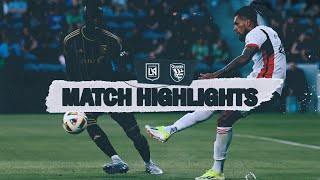 HIGHLIGHTS Los Angeles Football Club vs San Jose Earthquakes  June 22 2024 [upl. by Kirsten]