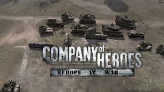 Company of Heroes The Scheldt Rebuild 1vs2 Expert Europe At War mod [upl. by Eahs]