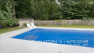 Latham Astoria 16 FiberGlass Pool Project  Start to Finish [upl. by Irual]