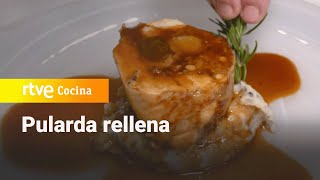 Pularda rellena para navidad paso a paso  Ahora o nunca  RTVE Cocina [upl. by Enileoj]