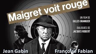 Maigret voit rouge HD 1963 [upl. by Eremahs]