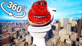 e e ei im on vacation  City in 360° Video  VR  8K   e e ei im on vacation meme [upl. by Giulia]