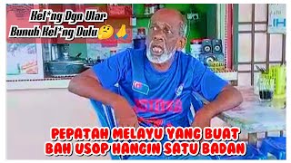 Rupanya Bah Usop Ni Pawang Ular🤣😆 orangsedili lucu lawak loghat gurauan spontan fyp foryou [upl. by Esyahc24]