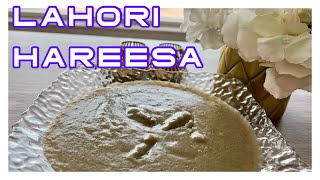 Lahori Hareesa  Amritsari Hareesa  easy Hareesa recipe by HomicMommy  Lahori hareesa easy recipe [upl. by Evelc315]