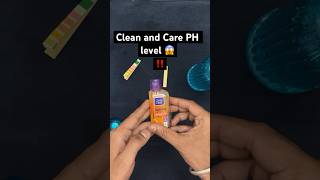 Clean and Care Face Wash PH level cleanandcare facewash beautycare beautyproducts phvalue [upl. by Ahsekad851]