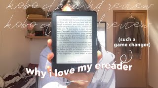 my ereader 💛🧡 kobo clara hd review ereader vs ipad [upl. by Kreiner]