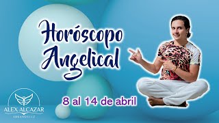 HORÓSCOPO ANGELICAL SEMANAL  Del 8 al 14 de abril de 2024 Todos los signos [upl. by Tades648]