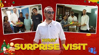 Suprise visit from Aashan  Kerala Blasters  Kravinindia  FanSurprise [upl. by Tung]