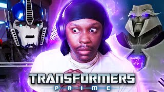 DARK ENERGON  Transformers Prime Ep 23 REACTION [upl. by Ennaesor598]