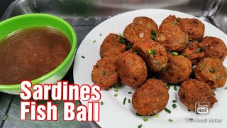 Sardines Fish Ball  How to Make Sadines Meatballs  Sardines Fish Ball Recipe  Mga Putaheng Pinoy [upl. by Neelloj]