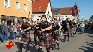 Erntedankfest in Röthlein 2019  Der Umzug [upl. by Mcdade]