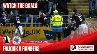 Goals Amazing Falkirk comeback stuns Gers [upl. by Odranoel857]