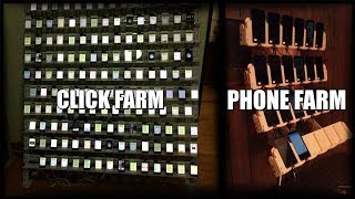 Click Farms amp Phone Farms Whats The Difference [upl. by Fox]