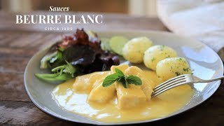 Beurre Blanc Tutorial  using the classic method [upl. by Hoeg712]