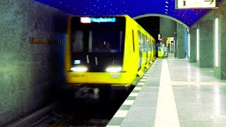 🚇 BVG IK arriving at MUSEUMSINSEL Berlin UBahn [upl. by Iams]