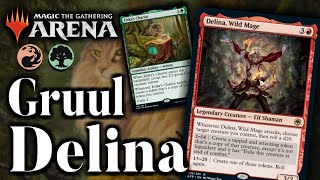 Gruul Delina  Standard Deck  MTG Arena [upl. by Nesline619]