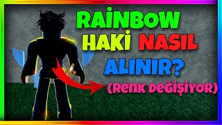 🌈RAiNBOW HAKi NASIL ALINIR  Roblox Blox Fruit Türkçe [upl. by Enedan342]