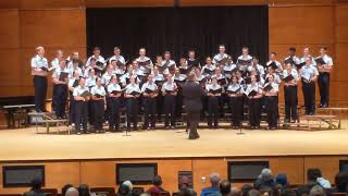 US Coast Guard Academy Choir Performs Fight Song Medley [upl. by Reger]