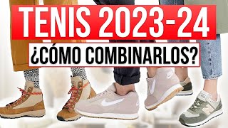 5 TENIS de MODA para Mujer 2023 2024 y sus Mejores COMBINACIONES  TendenciasDaniela Liepert [upl. by Tiffi]