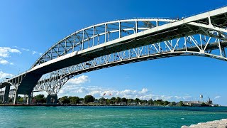 Blue water bridge Sarnia Ontario [upl. by Eceinehs314]