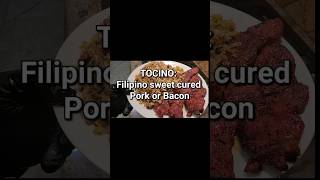 Tocino Filipino Sweet Cured Pork or Bacon [upl. by Irtemed]