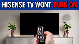 Hisense TV Wont Turn On Hisense Smart TV Wont Power Up Quick Fixes [upl. by Alimrahs158]