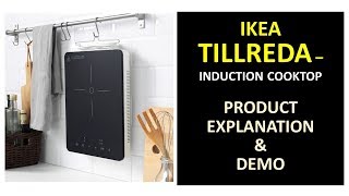 IKEA Portable Induction Cooktop  TILLREDA  Review  Fully explained [upl. by Dickie]