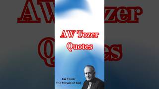 AW Tozer putuayubnakbali quotes renunganayatalkitab firmantuhan renungankristen awtozer [upl. by Refinne]