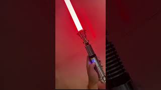 Test RGB Metal Lightsaber Dueling Smooth Swing Laser Sword Sabre Review Aliexpress [upl. by Loredana]