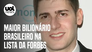 Forbes Cofundador do Facebook é maior bilionário brasileiro e está em lista [upl. by Atinid770]