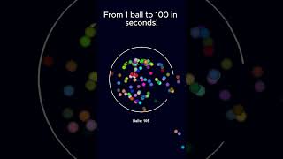 From 1 ball to 100 in seconds [upl. by Loma739]