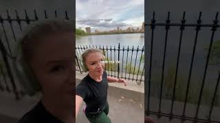 Vraiment la reprise du sport la plus incroyable de ma vie je pense nyc centralpark running [upl. by Nauqas]