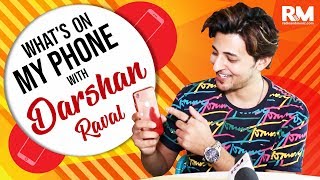 Whats On My Phone with Darshan Raval [upl. by Nyladgam]