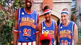 Harlem Globetrotters with Elmo  Sesame Street [upl. by Pomfrey]