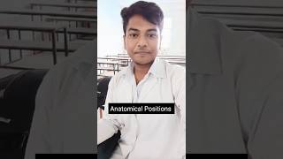 Anatomical positions bscnursing nursingstudentlife informativevideos healthcare medlife aiims [upl. by Hoseia]