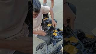 Replace Headlight Assembly Toyota Vios armandelectrical SsD shortsvideo [upl. by Lemuela]