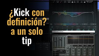 Solución para que el kick y el bajo no choquen en tus mezclas [upl. by Eikcaj]