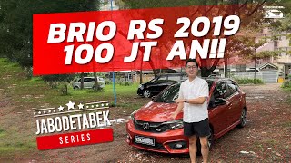 BRIO RS 2019 100JUTAAN DIJUAL [upl. by Cousins698]