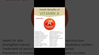 Benefits of Vitamin A for MDCAT [upl. by Stiruc179]