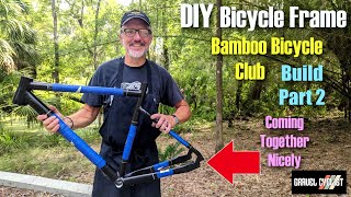 DIY Bicycle Frame Bamboo Bicycle Club  Part 2 WHITTLING amp DRY FIT [upl. by Eltsyrhc]