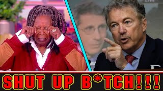 Whoopi Goldberg is speechless as Rand Paul destroys her with a fierce revenge [upl. by Anilet]