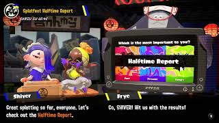 Splatoon 3  Grand Festival  Surprising Halftime Report [upl. by Dempsey]