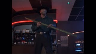 Walker Texas Ranger  Walker and Trivette Interrogate a Gang in a Bar  General’s Return [upl. by Akinwahs]