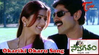 Swagatham Movie  Okarikokaru Song [upl. by Nosiddam]