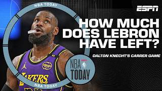 How much does LeBron James have left in the tank 😯  Dalton Knechts CLUTCH performance  NBA Today [upl. by Zoe903]