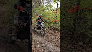 ECEA peewee Stump Jumper Hare Scramble dirtbikekidz electricdirtbike bombmoto shorts [upl. by Hube]