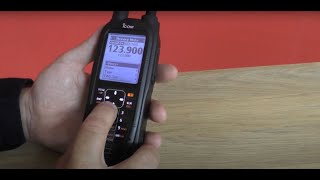 Common Features of the Icom ICA25CE amp ICA25NE Airband Radios [upl. by Aseena493]