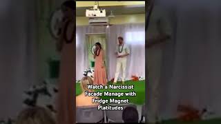 Watch a Narcissist Facade Manage with Fridge Magnet Platitudes [upl. by Rehpotirhc897]