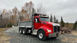 WE BOUGHT A NEW 310K KENWORTH T880 DUMP TRUCK TIRED OF PAYING FOR REPAIRS [upl. by Rehsu644]